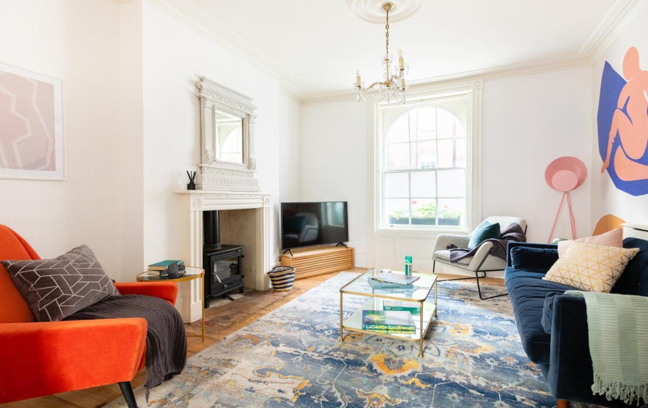 The Euston Square Escape - Modern & Central 4Bdr Home Londres Exterior foto